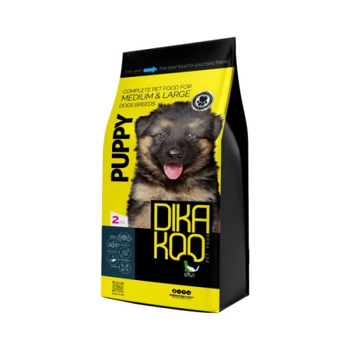 غذای خشک سگ پاپی مدیوم و لارج دیکاکو